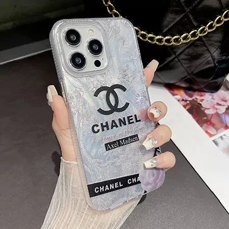 個性ファッションブランドChanel iphone 16 pro ラインストーン付きスマホケース/最高級ブランドロゴ字母プリントシャネル  iphone 16 ケース激安通販