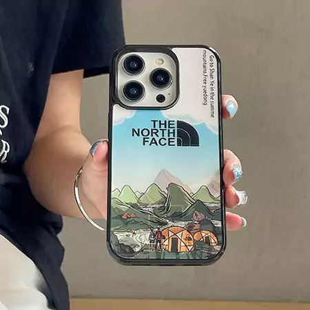 個性的 3D画像変更the-north-face iphone 15 ケース/ブランドロゴザノースフェイスiphone 16 ケースファッション売れ筋