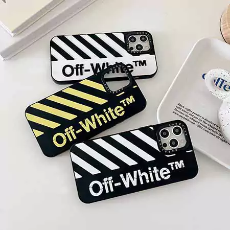 おしゃれ 立体硅胶 off white iphone 16 スマホケース 人気耐衝撃オフホワイト iphone 16 pro ケース高品質コピー