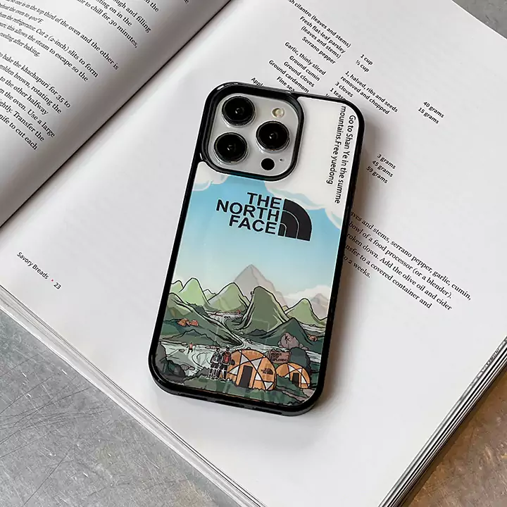 個性的 3D画像変更the-north-face iphone 15 ケース/ブランドロゴザノースフェイスiphone 16 ケースファッション売れ筋