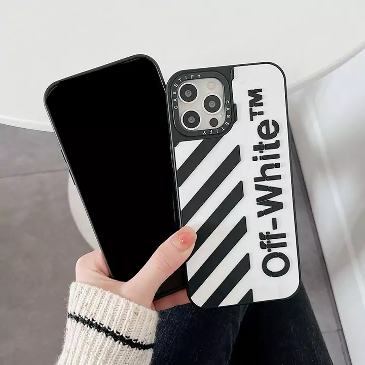 おしゃれ 立体硅胶 off white iphone 16 スマホケース 人気耐衝撃オフホワイト iphone 16 pro ケース高品質コピー