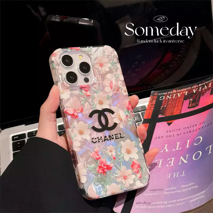 高级女性愛用ブランドロゴChanel iphone 16 ケース ファッション花柄シャネル iphone 15 TPU ソフトカバー  ブランドYSL iphone 16 スマホケース売れ筋