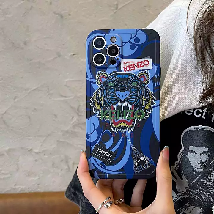 人気ファッションKenzo iPhone16 ケースコピー/ファッションブランドロゴケンゾー iPhone15 ケース虎柄男性愛用