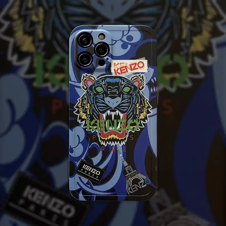 人気ファッションKenzo iPhone16 ケースコピー/ファッションブランドロゴケンゾー iPhone15 ケース虎柄男性愛用