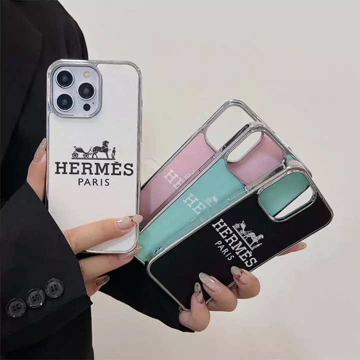 日韓風 おしゃれ hermes iPhone16 ケース iPhone15 ケース 電気メッキフレーム iPhone16Pro hermes ケース iPhone14 ケース iPhone13 ケース iPhone14Pro 15ProMax 15Plus ケース 全機種対応おしゃれ 指紋防止 落下防止 かわいいソフトケース 